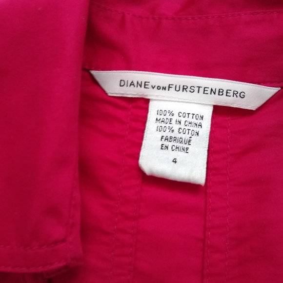 DVF safari/military wrap flare dress - Picture 2 of 9